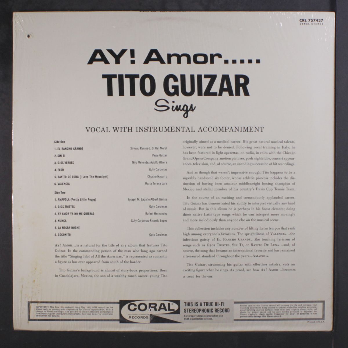 ay! amor . . . by TITO GUIZAR