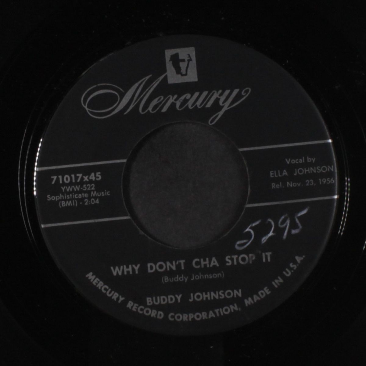 kool kitty / why don't cha stop it by BUDDY JOHNSON