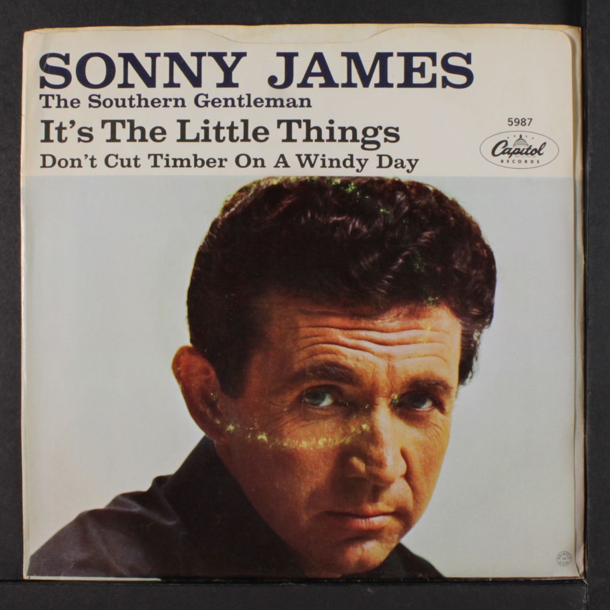 it's the little things / don't cut timber on a windy day by SONNY JAMES
