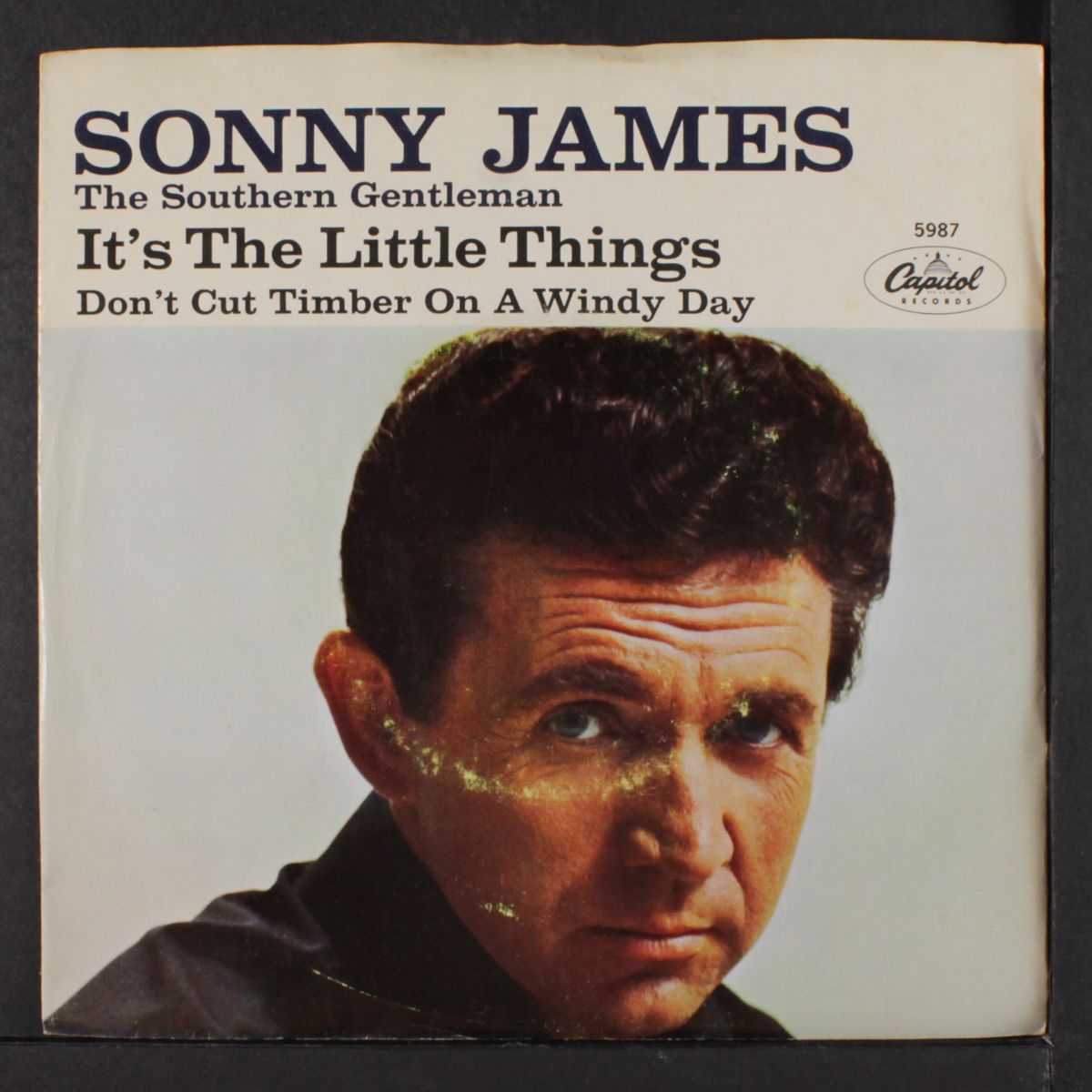 it's the little things / don't cut timber on a windy day by SONNY JAMES