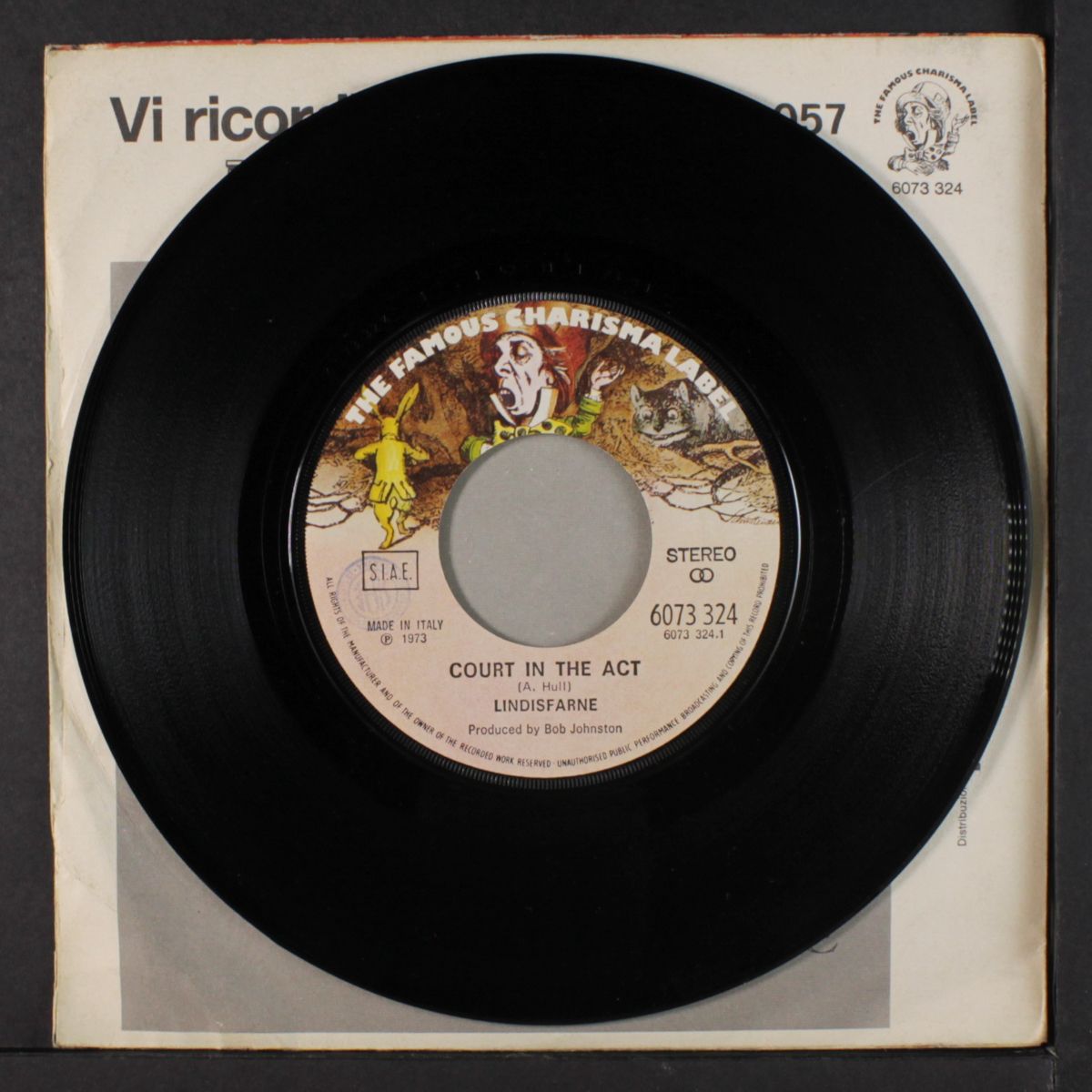 court in the act / don't ask me by LINDISFARNE