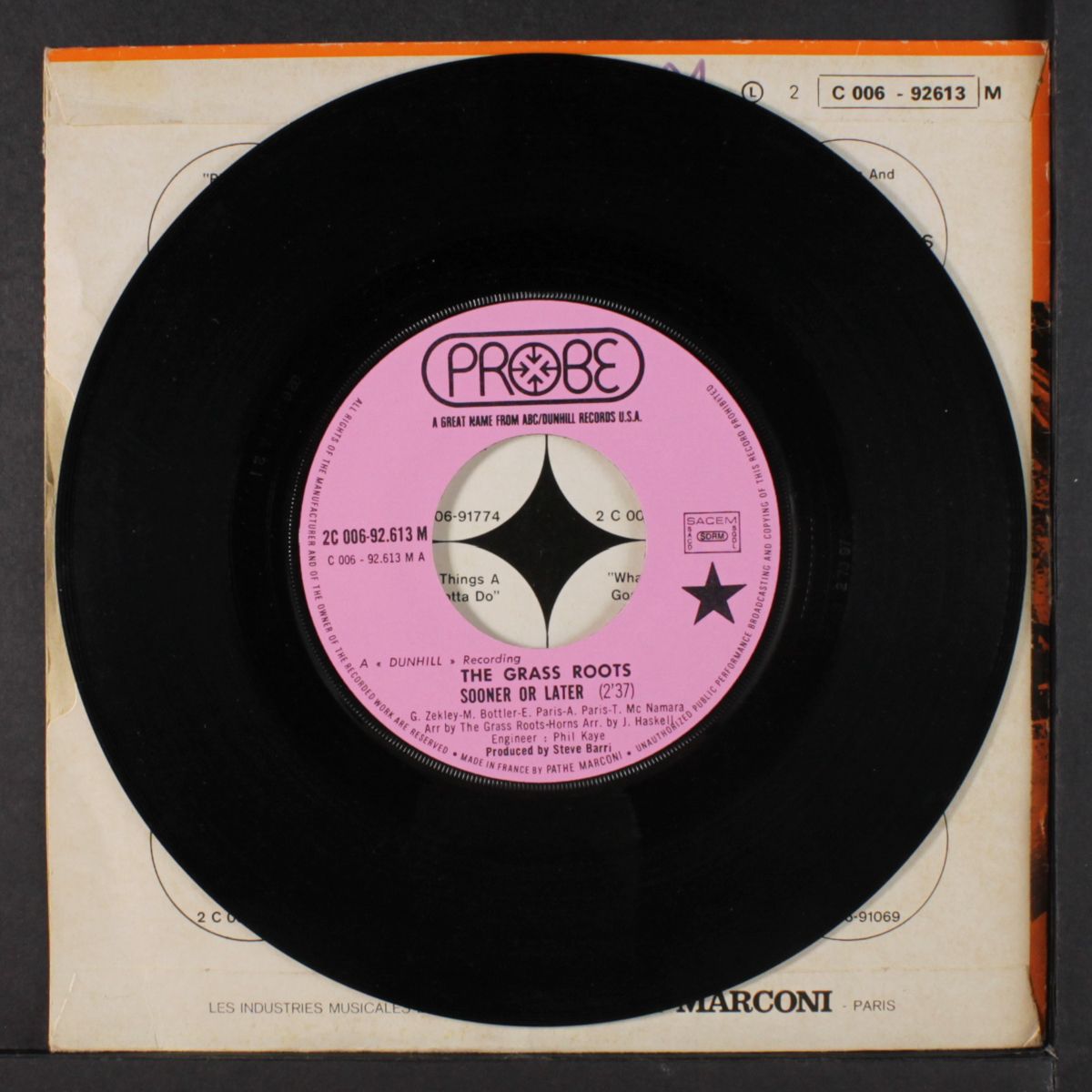 sooner or later / i can turn off the rain by GRASS ROOTS