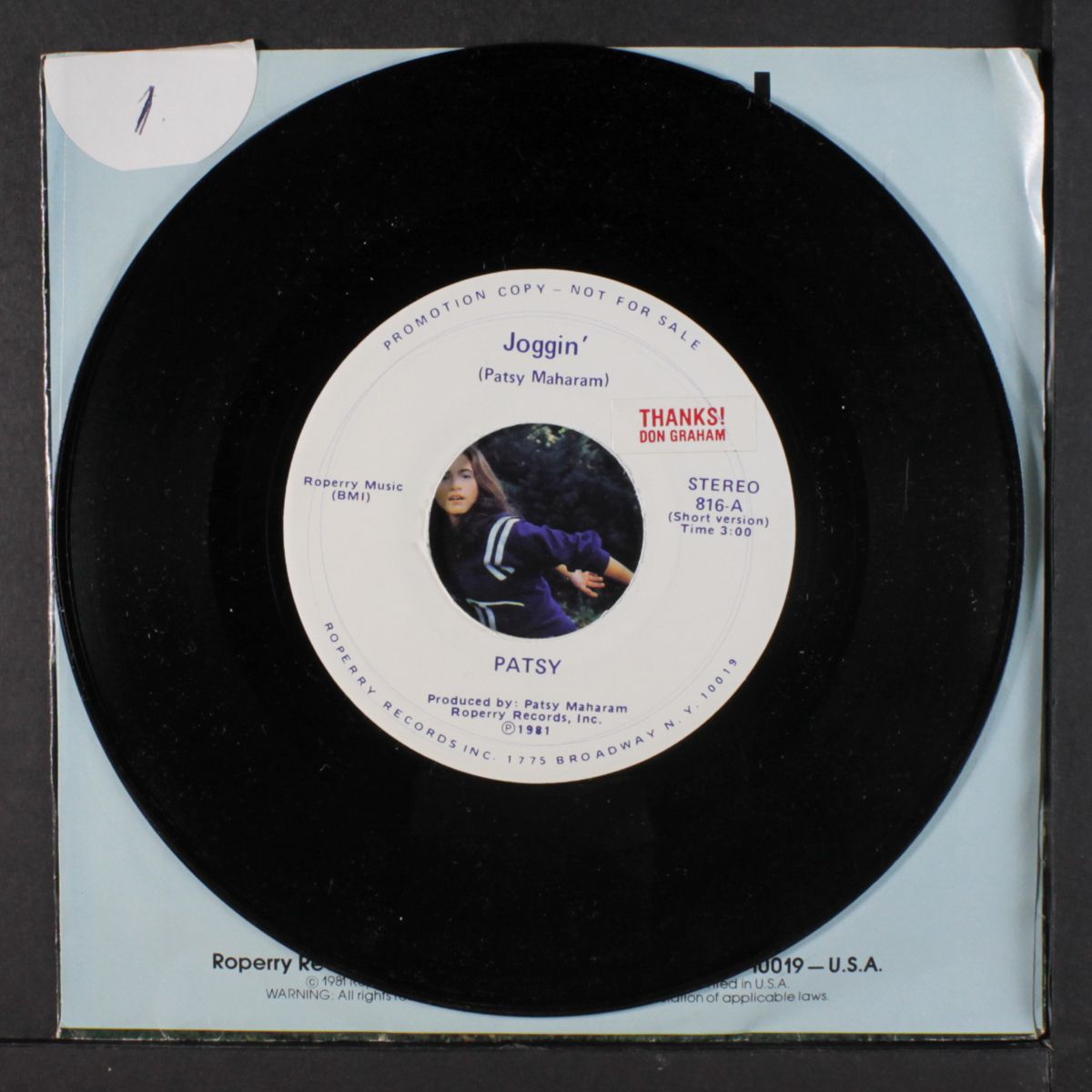 joggin' / same by PATSY