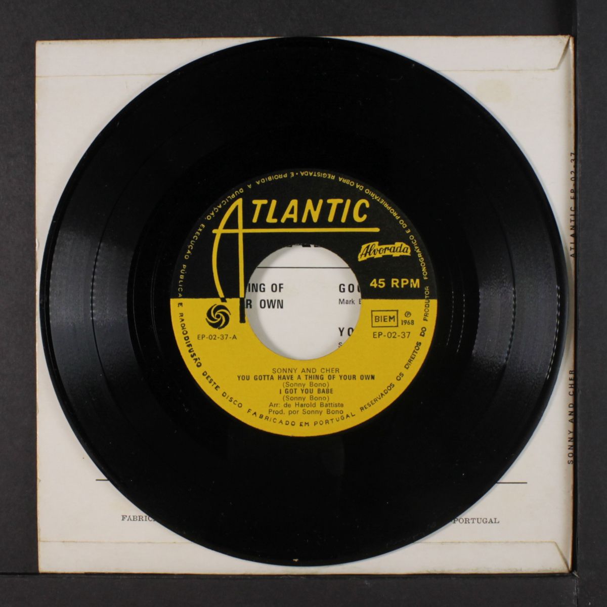 you gotta have a thing of your own + 3 by SONNY & CHER