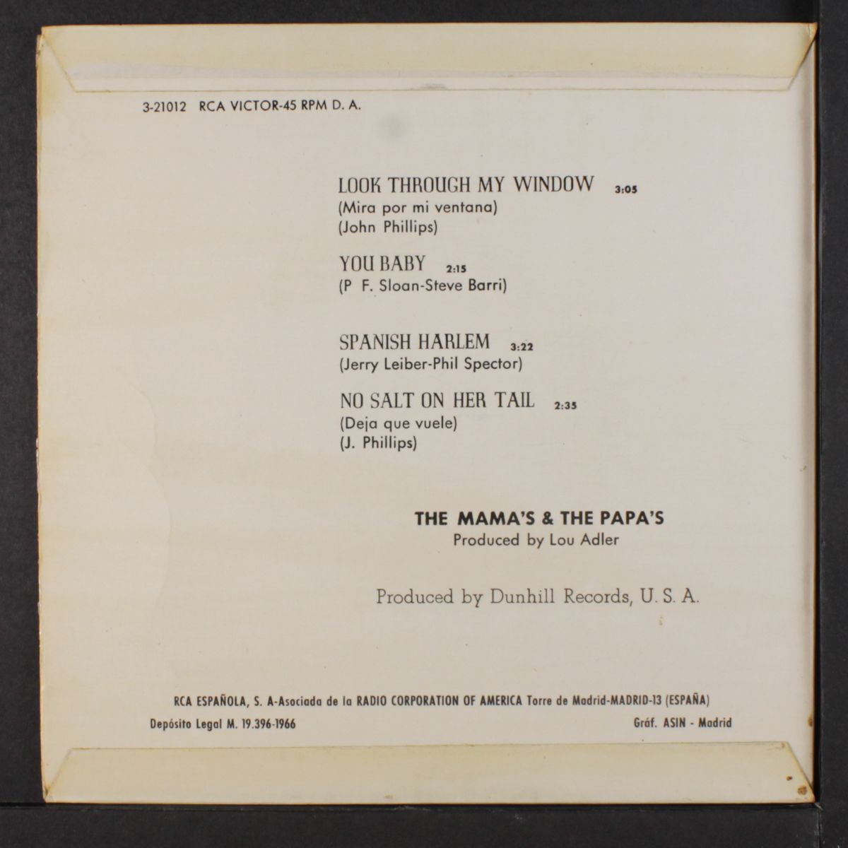 look through my window + 3 by MAMAS & PAPAS