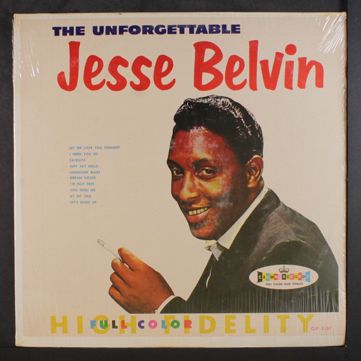 the unforgettable by JESSE BELVIN