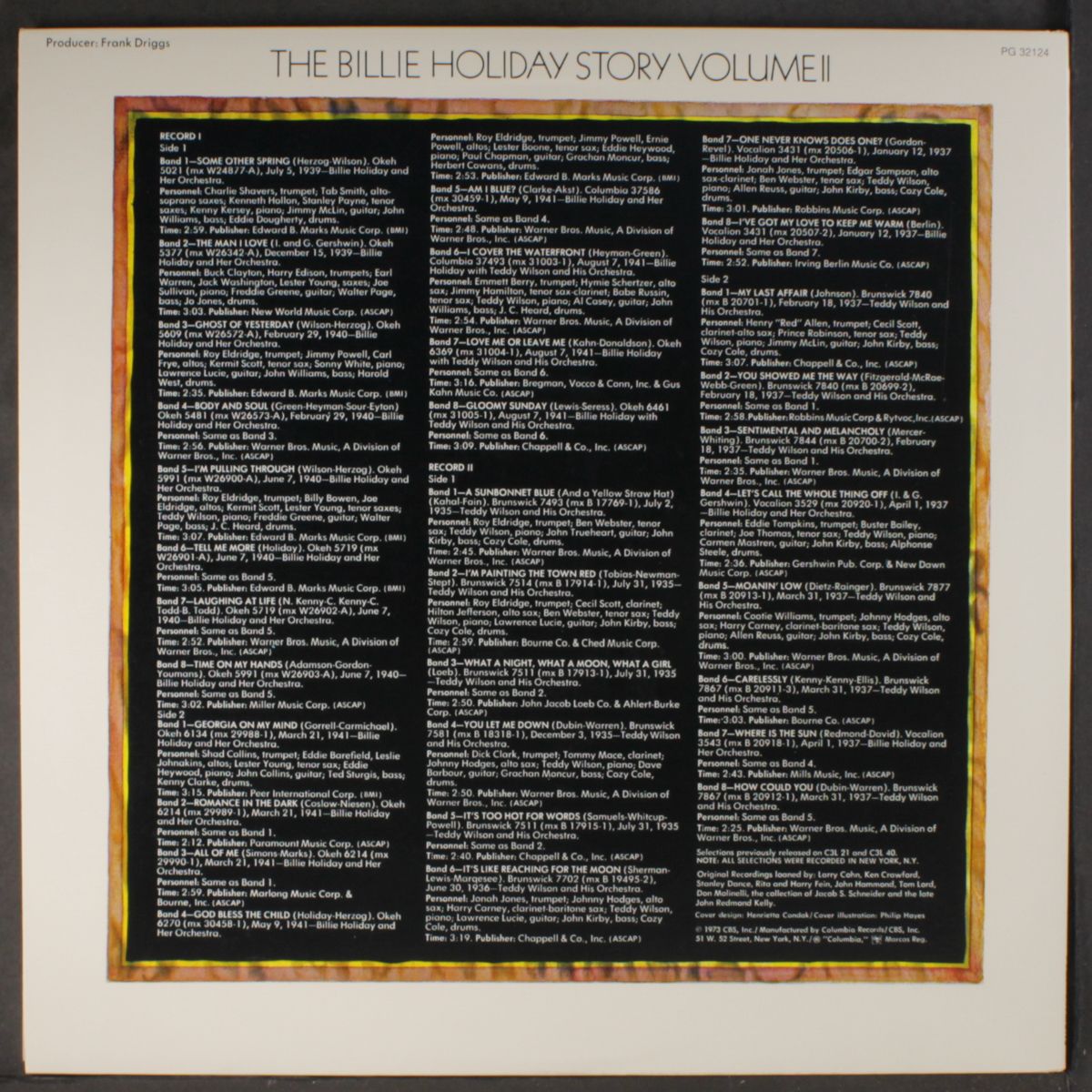 the billie holiday story, vol. 2 by BILLIE HOLIDAY