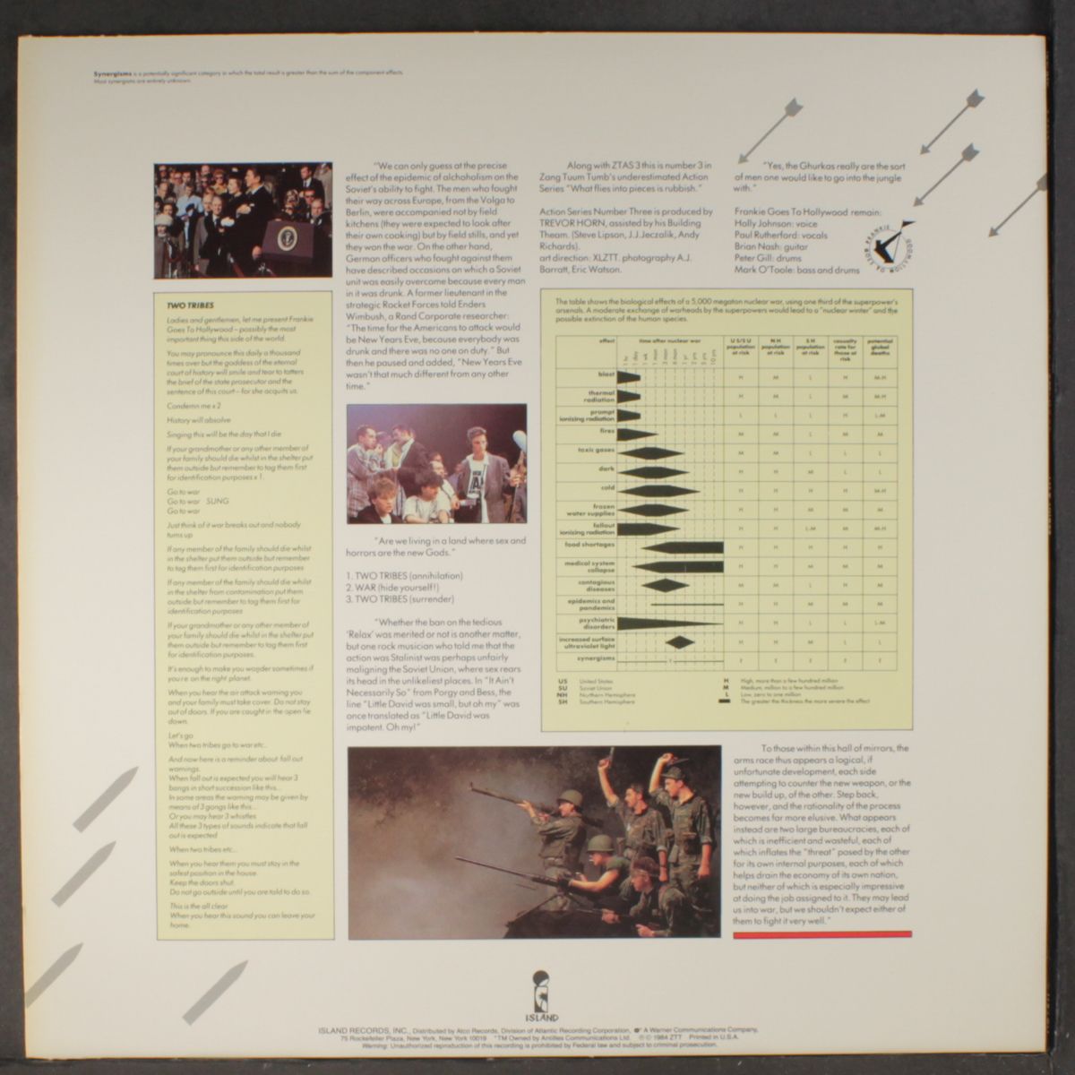 two tribes by FRANKIE GOES TO HOLLYWOOD