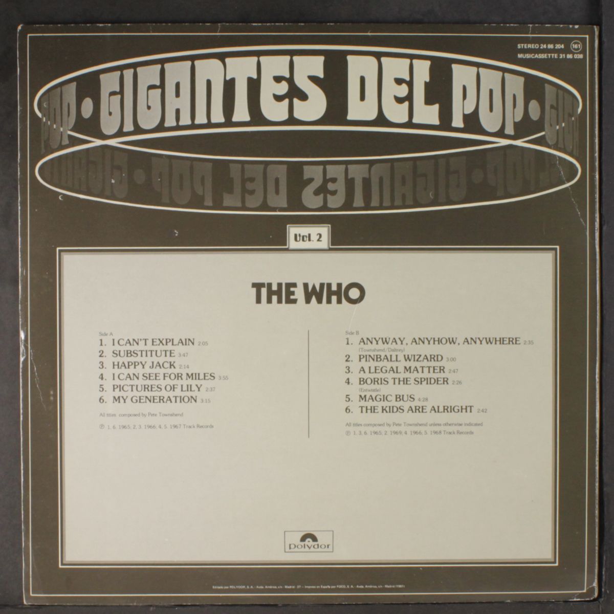 gigantes del pop by WHO