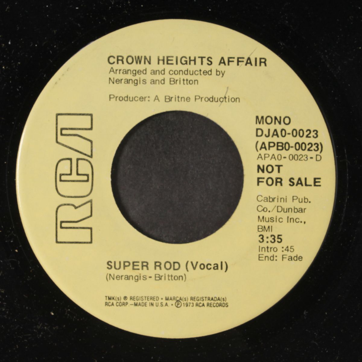 super rod / instrumental by CROWN HEIGHTS AFFAIR
