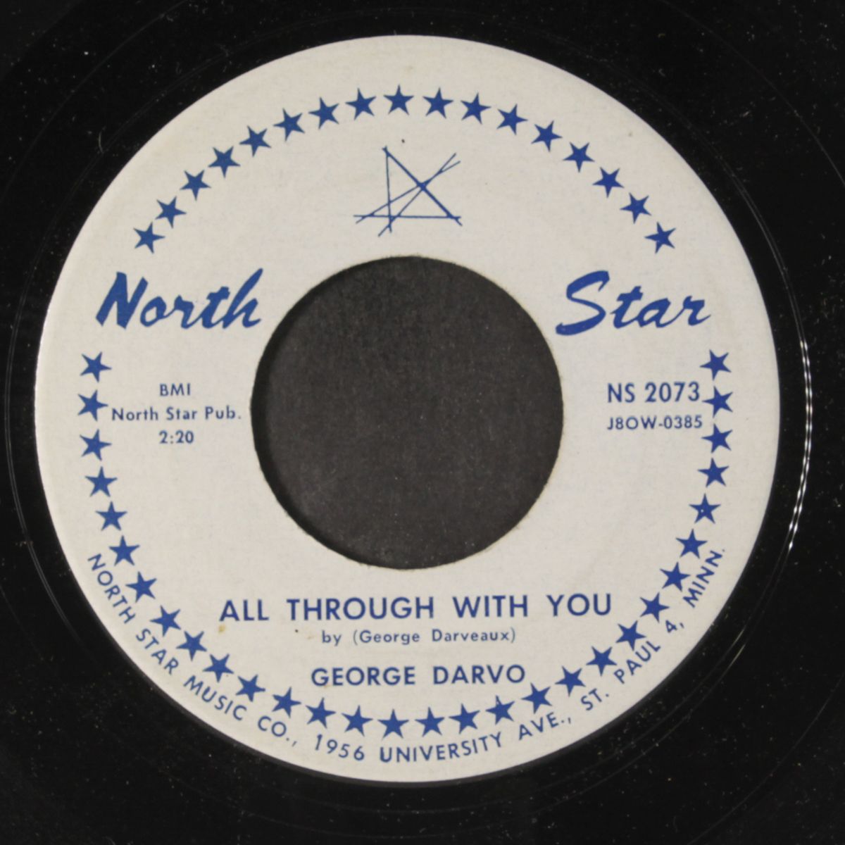 all through with you / candy man by GEORGE DARVO