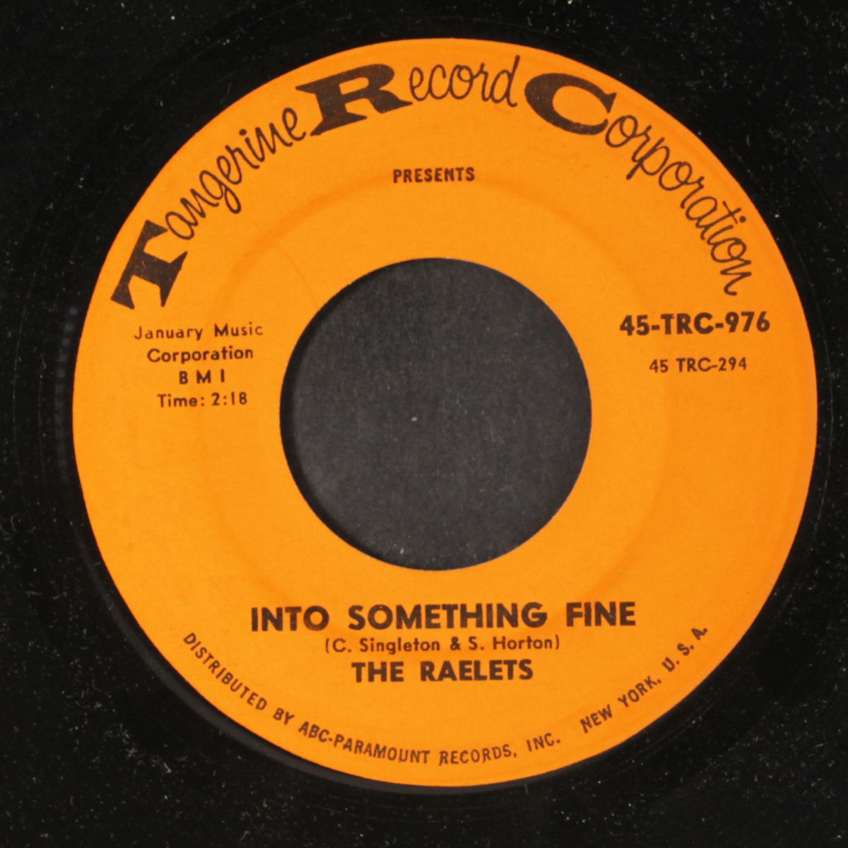 into something fine / a lover's blues by RAELETTS