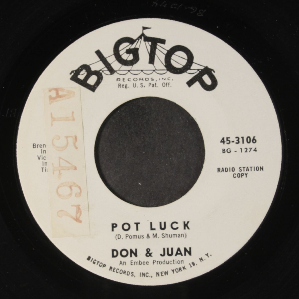 two fools are we / pot luck by DON & JUAN