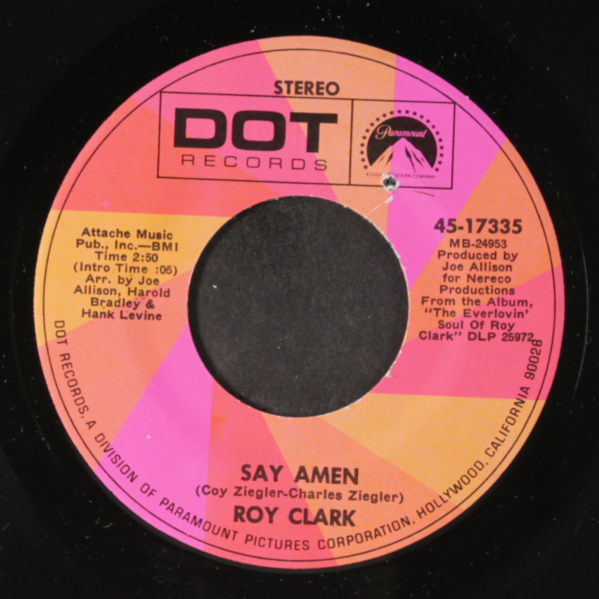 say amen / then she's a lover by ROY CLARK