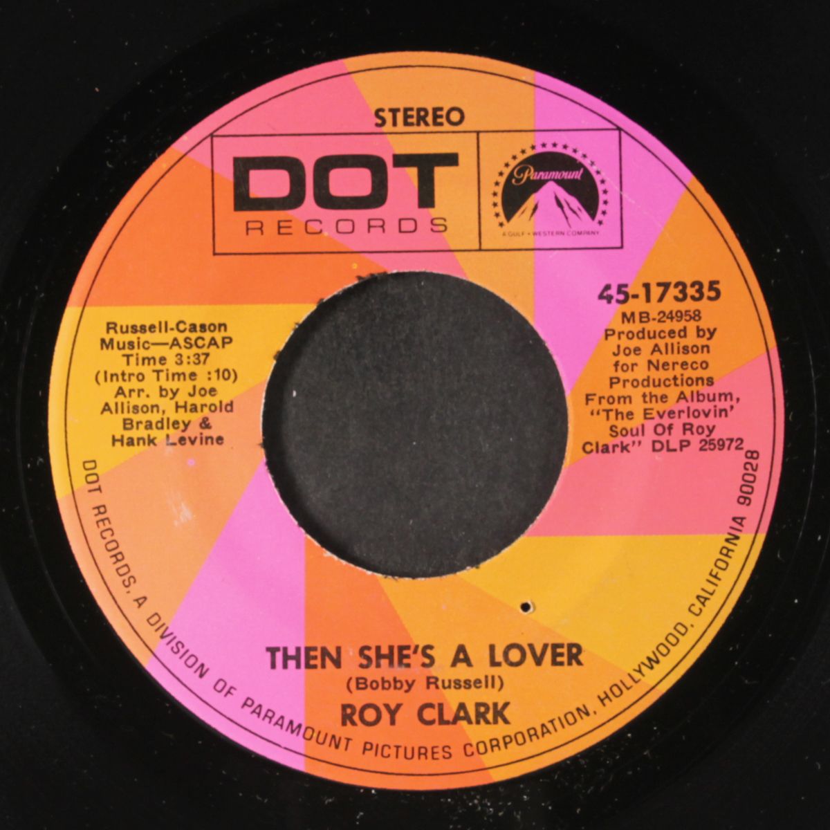 say amen / then she's a lover by ROY CLARK