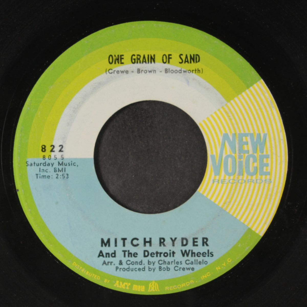 too many fish in the sea / one grain of sand by MITCH RYDER & DETROIT WHEELS