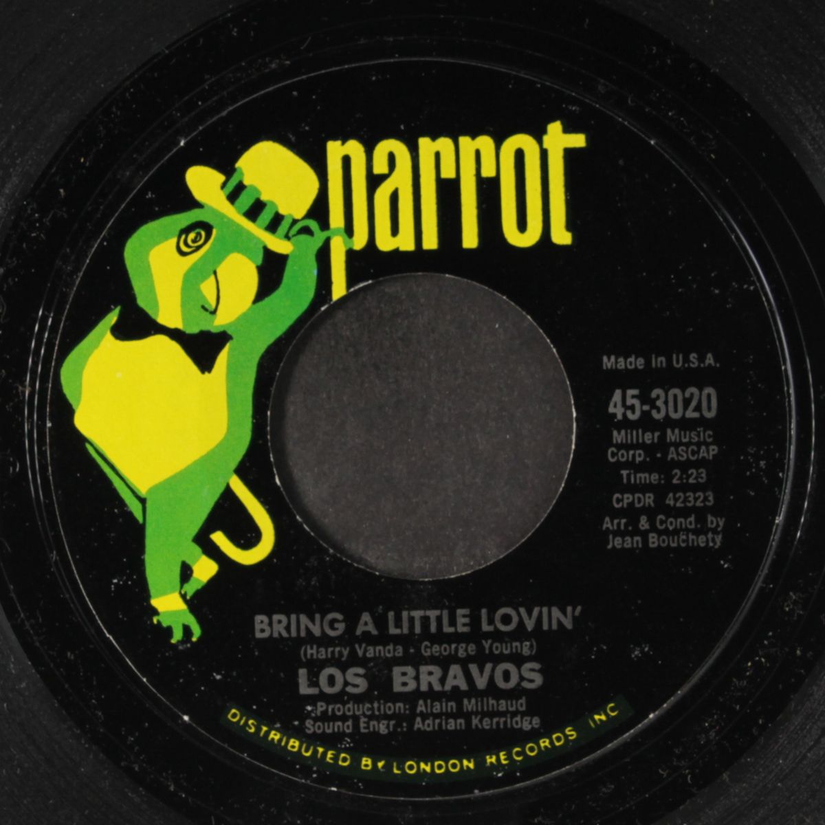 bring a little lovin' / make it last by LOS BRAVOS