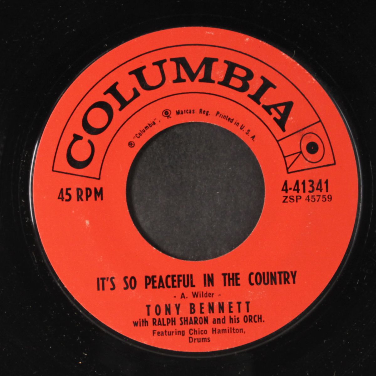 being true to one another / it's so peaceful in the country by TONY BENNETT