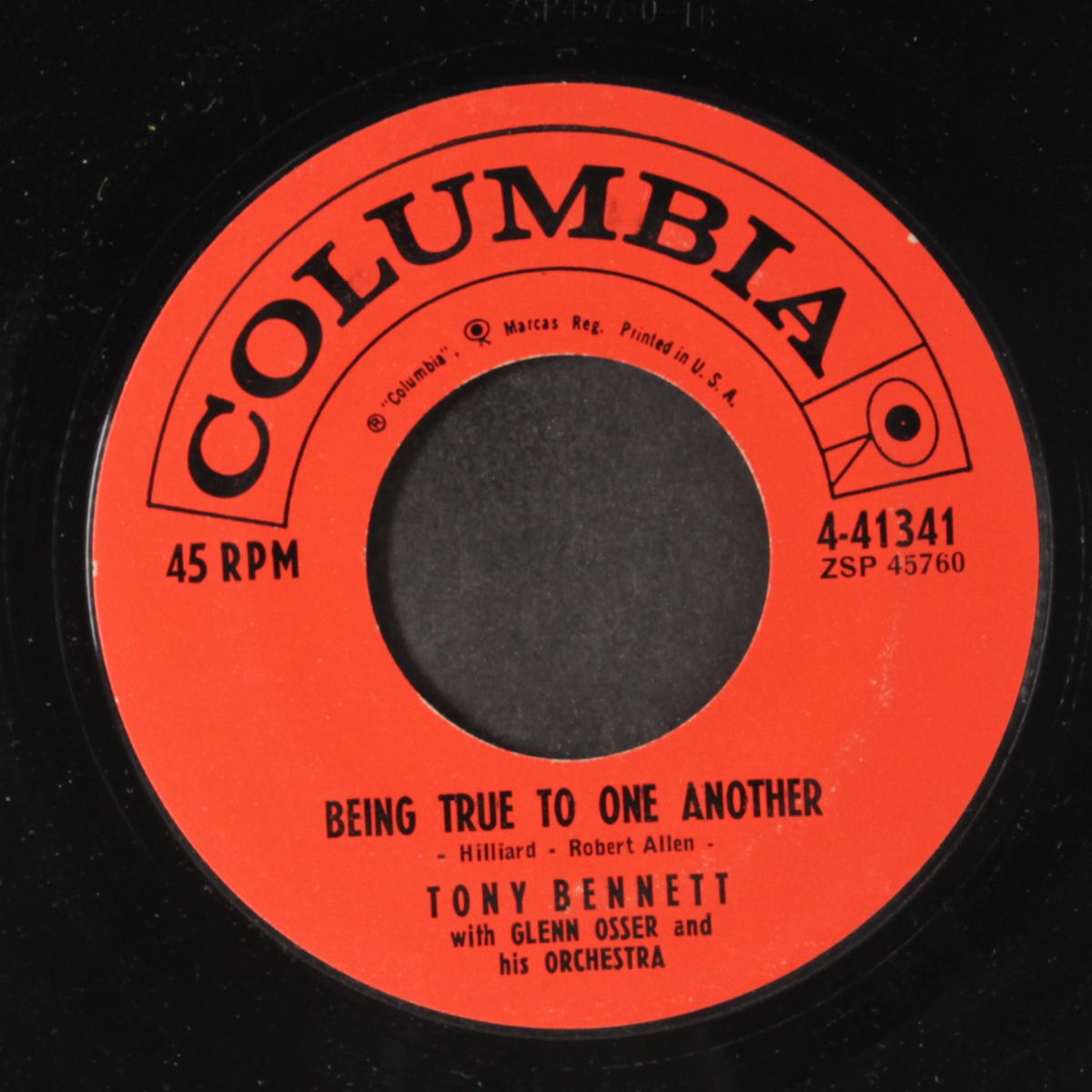 being true to one another / it's so peaceful in the country by TONY BENNETT