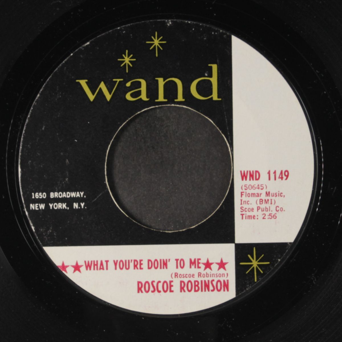 what you're doin' to me / a thousand rivers by ROSCOE ROBINSON
