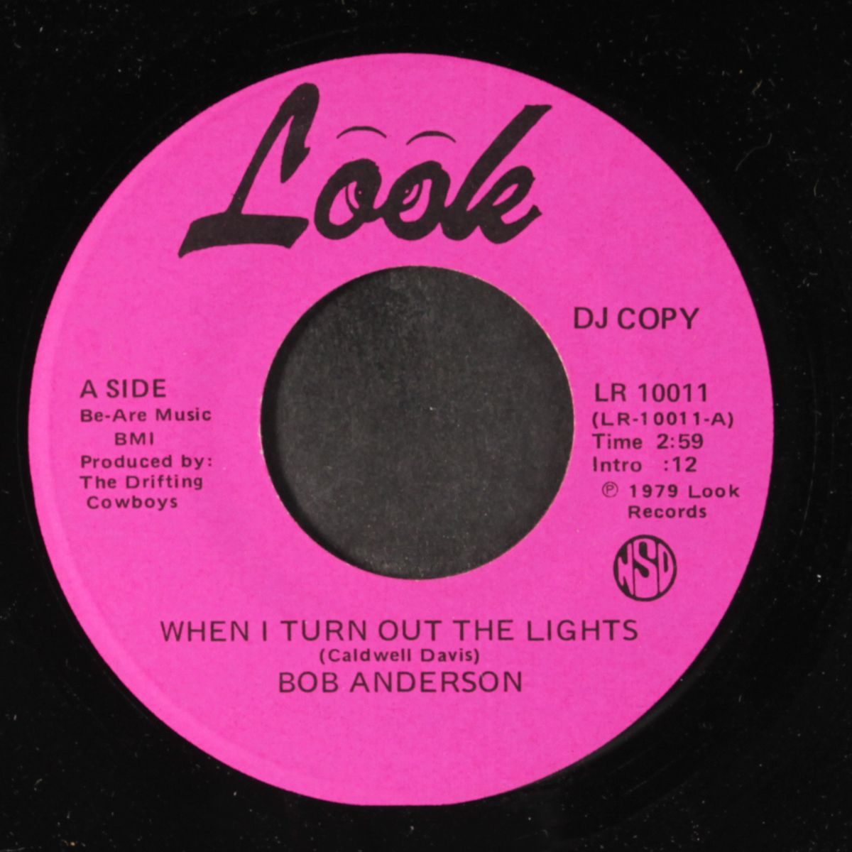when i turn out the lights / stepped in front of a heartache by BOB ANDERSON