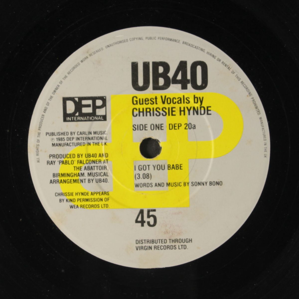 i got you babe by UB40 & CHRISSIE HYNDE