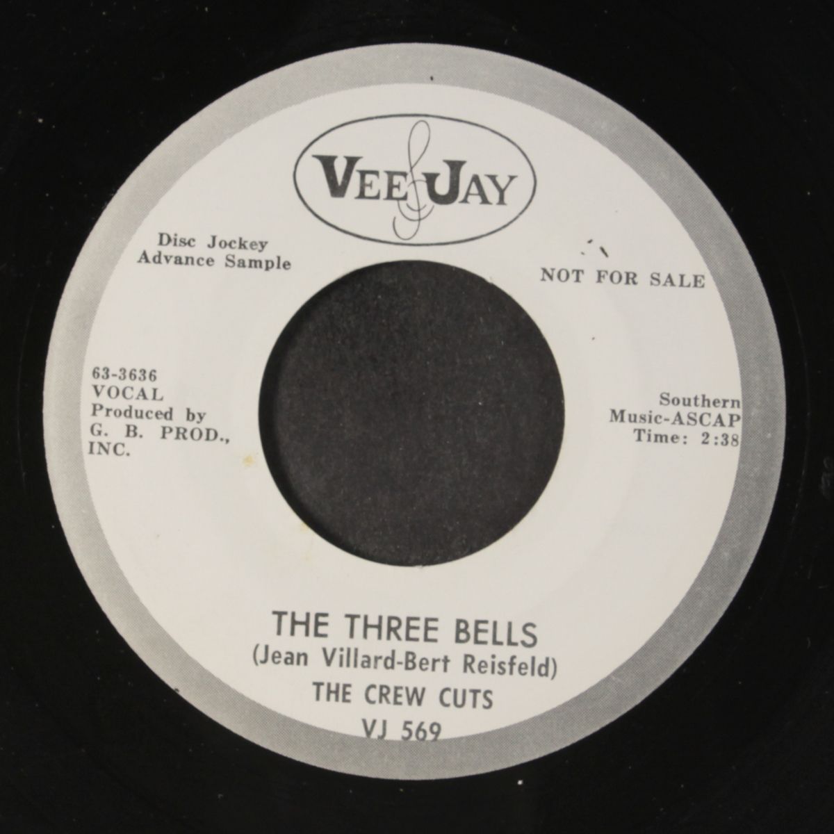 spanish is a loving tongue / the three bells by CREW CUTS