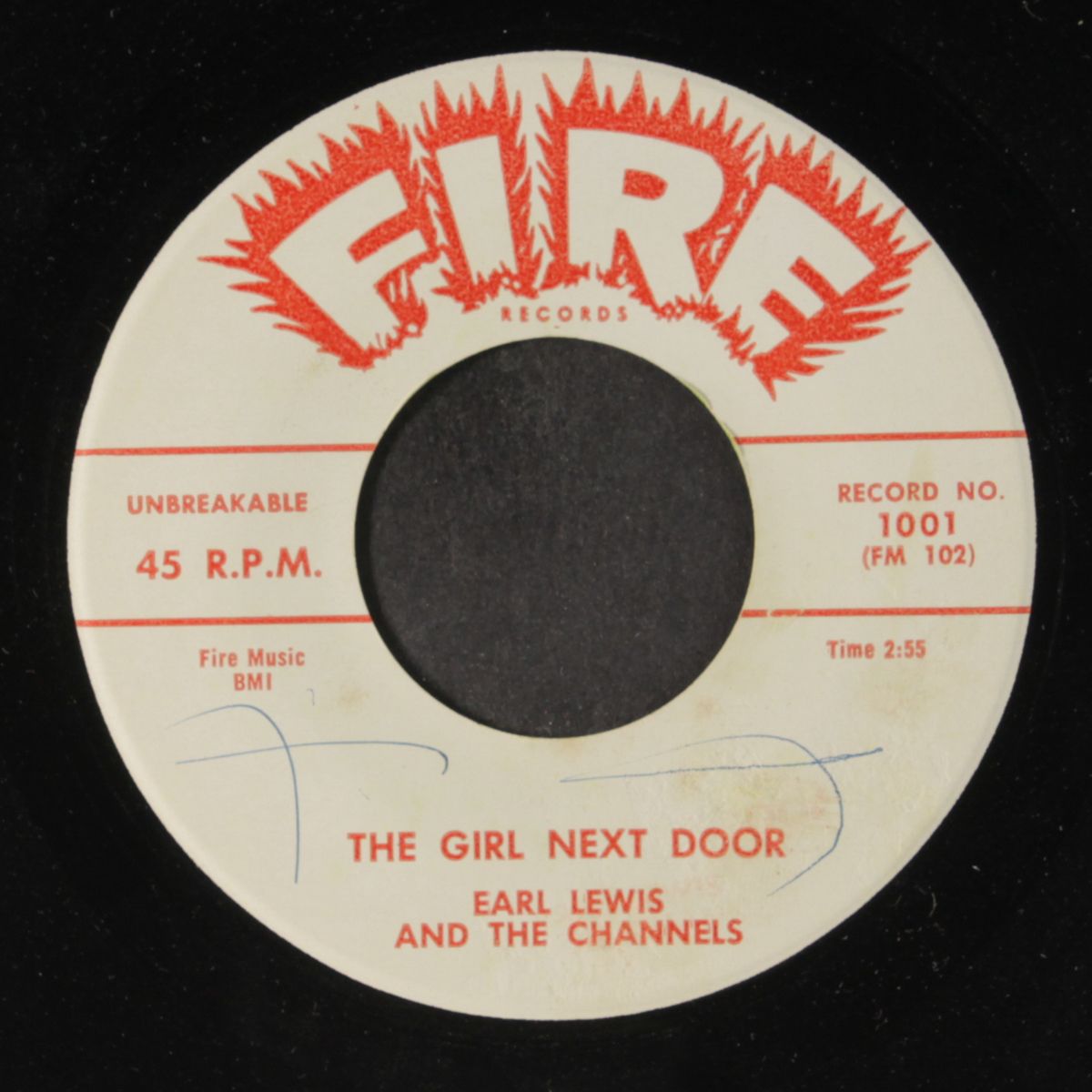 the girl next door / my heart is sad by EARL LEWIS & CHANNELS
