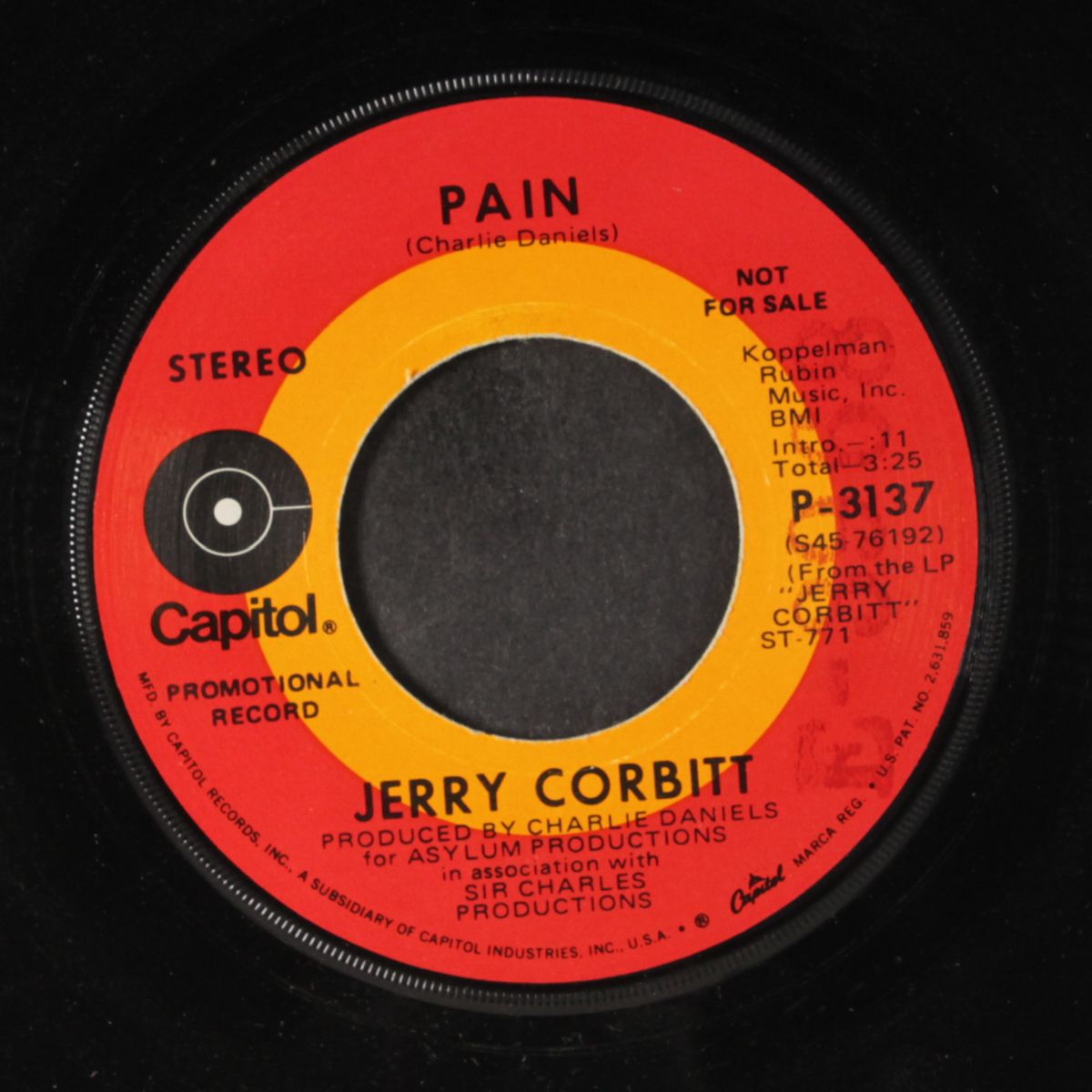 country boy blues / pain by JERRY CORBITT
