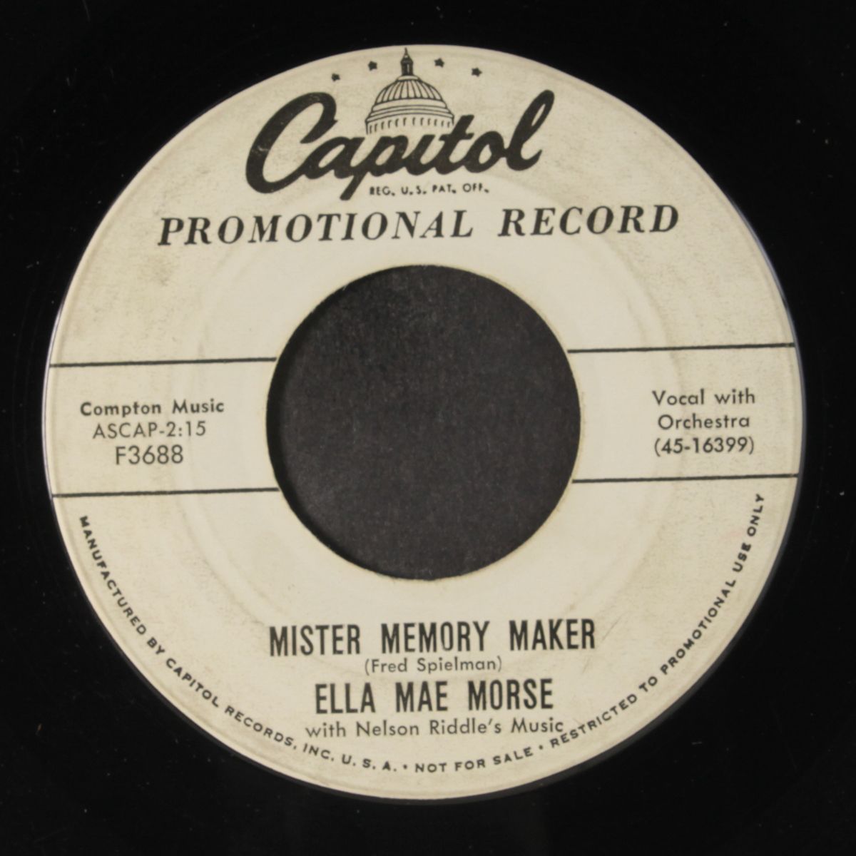 mister memory maker by ELLA MAE MORSE