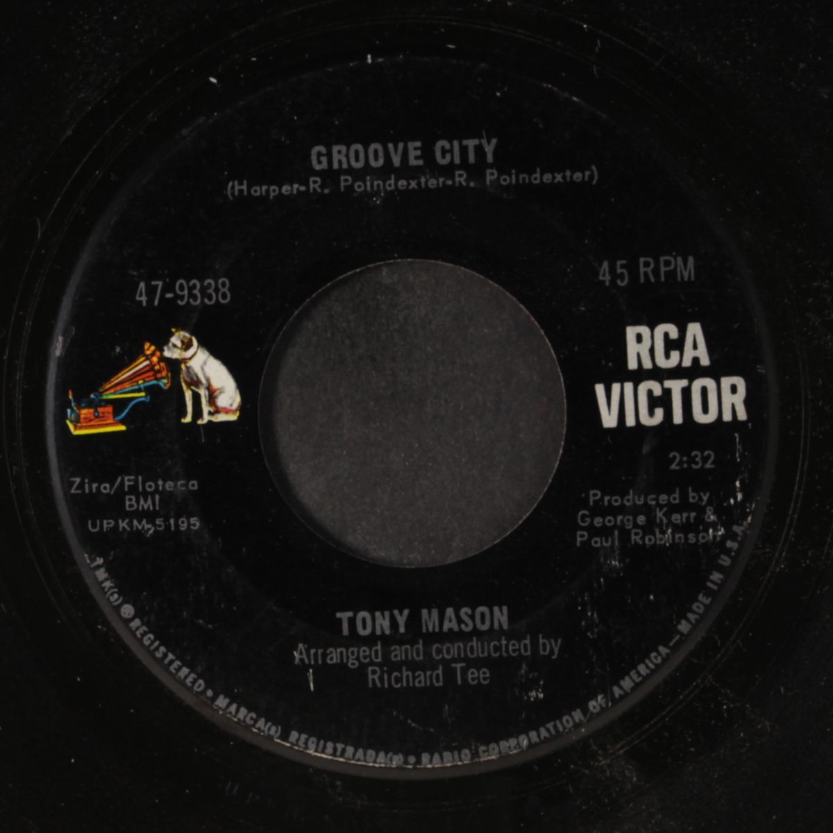 groove city / the power of a woman by TONY MASON