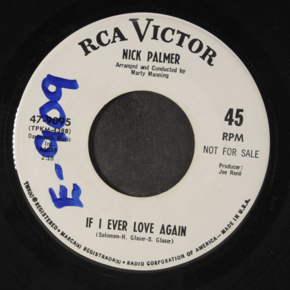 worlds of time / if i ever love again by NICK PALMER