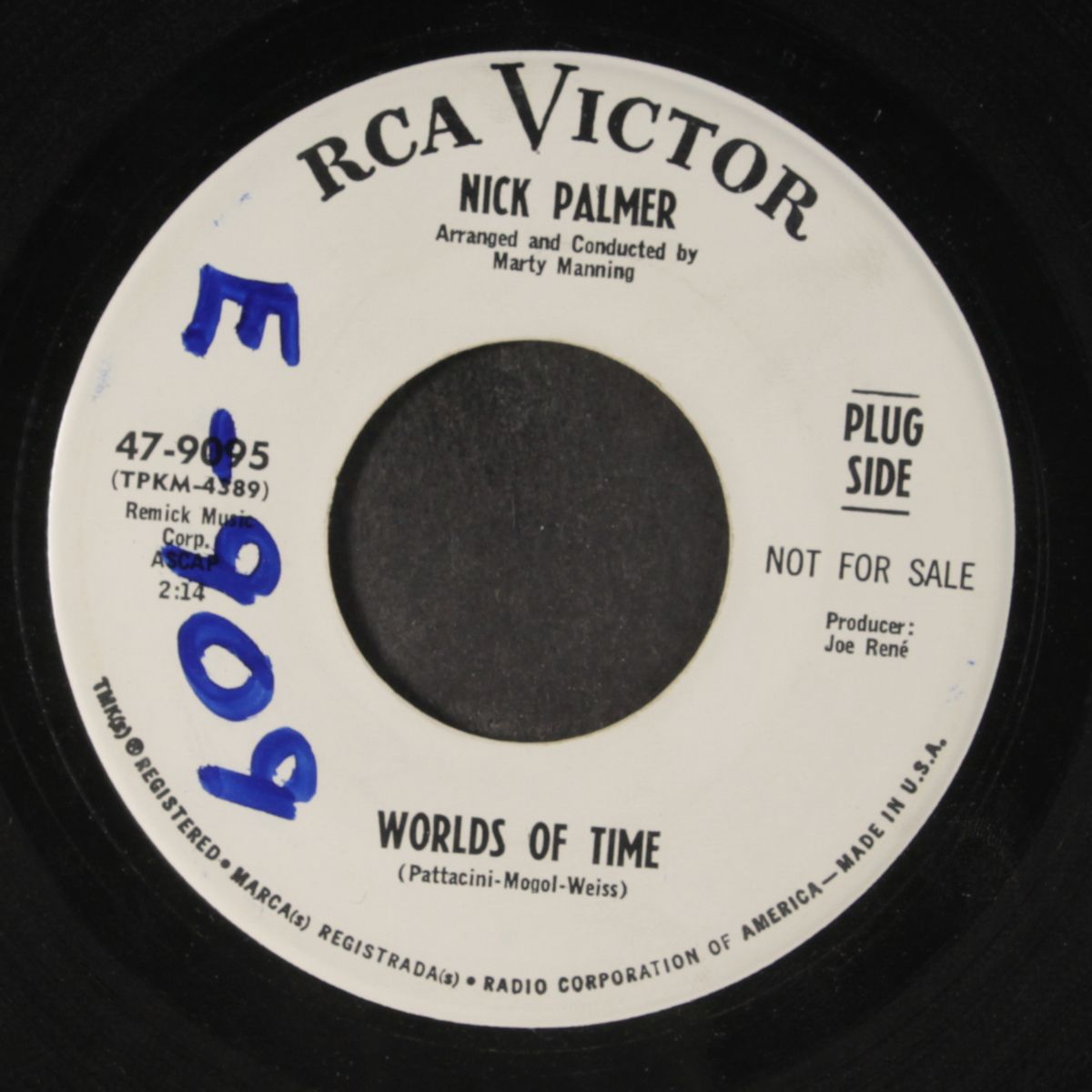 worlds of time / if i ever love again by NICK PALMER