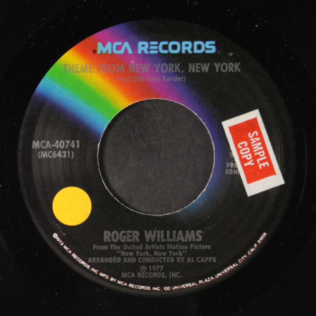 theme from new york new york by ROGER WILLIAMS