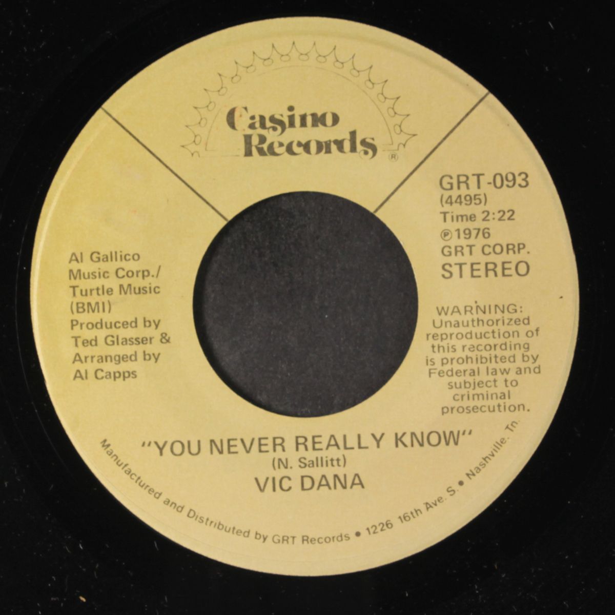 lay me down / you never really know by DANA