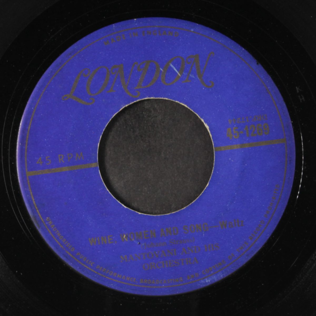 village swallows / wine women and song by MANTOVANI
