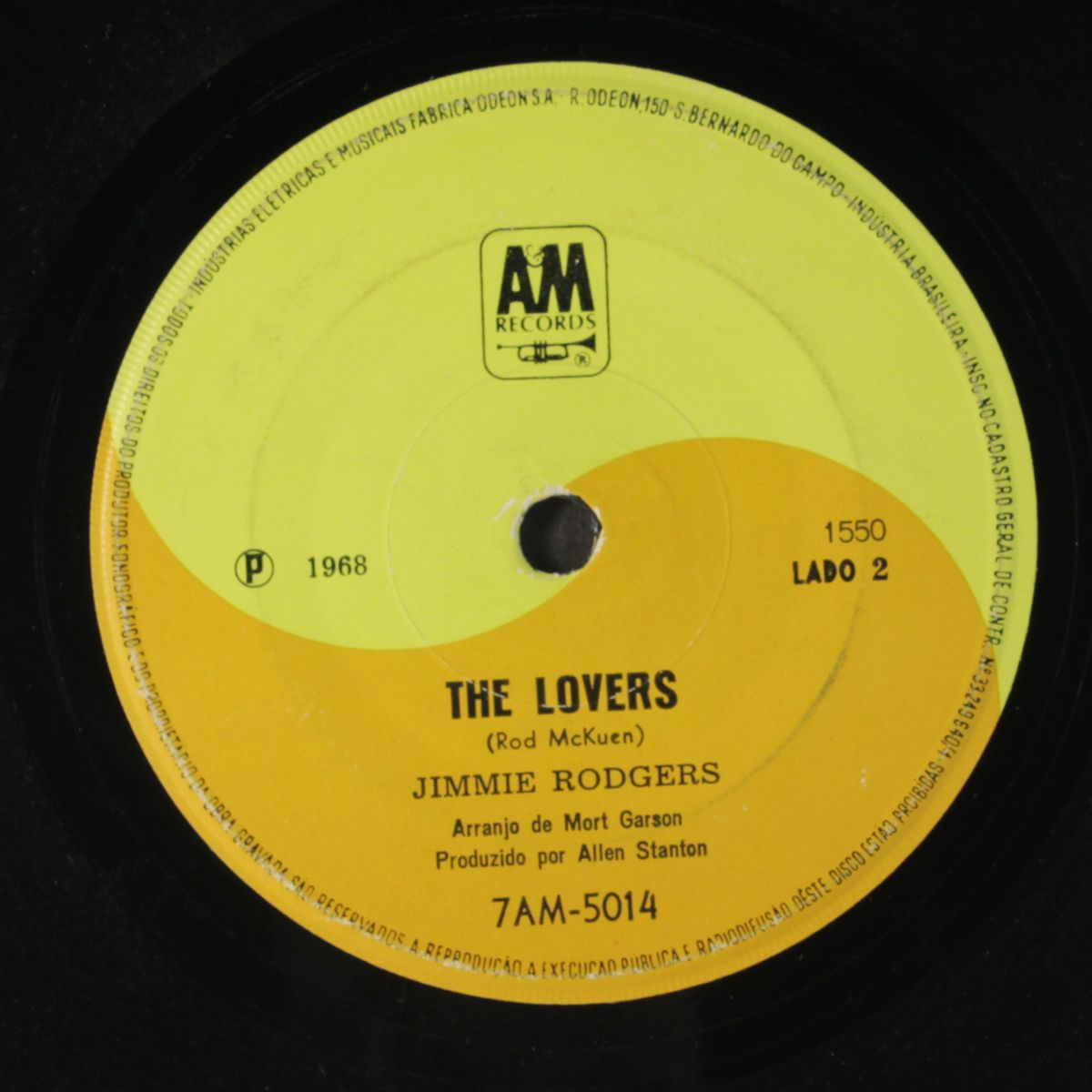 today / the lovers by JIMMIE RODGERS