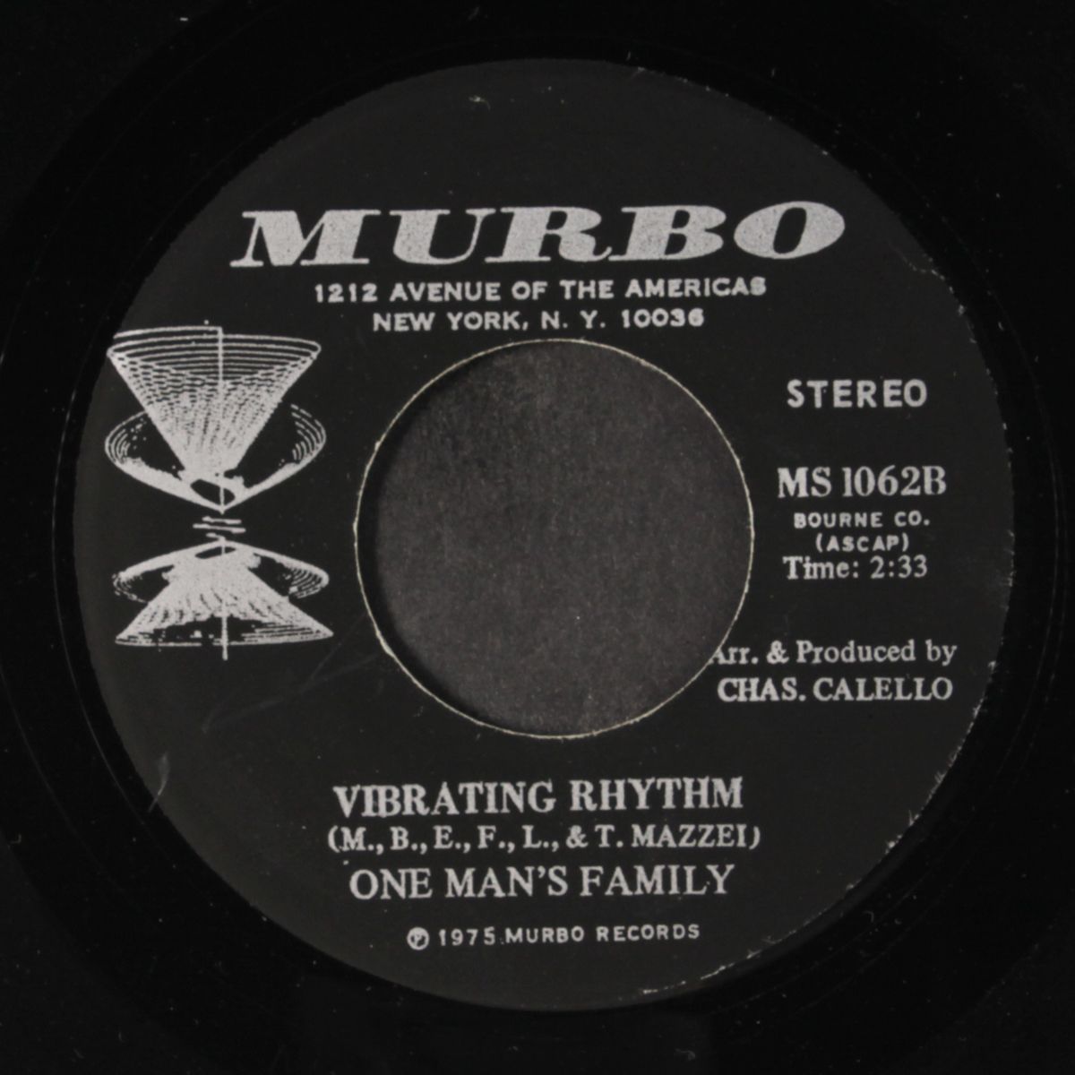 vibrating rhythm / come back soon by ONE MAN'S FAMILY