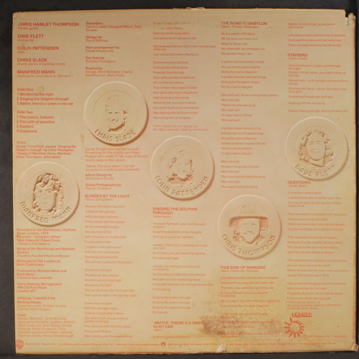 the roaring silence by MANFRED MANN'S EARTH BAND