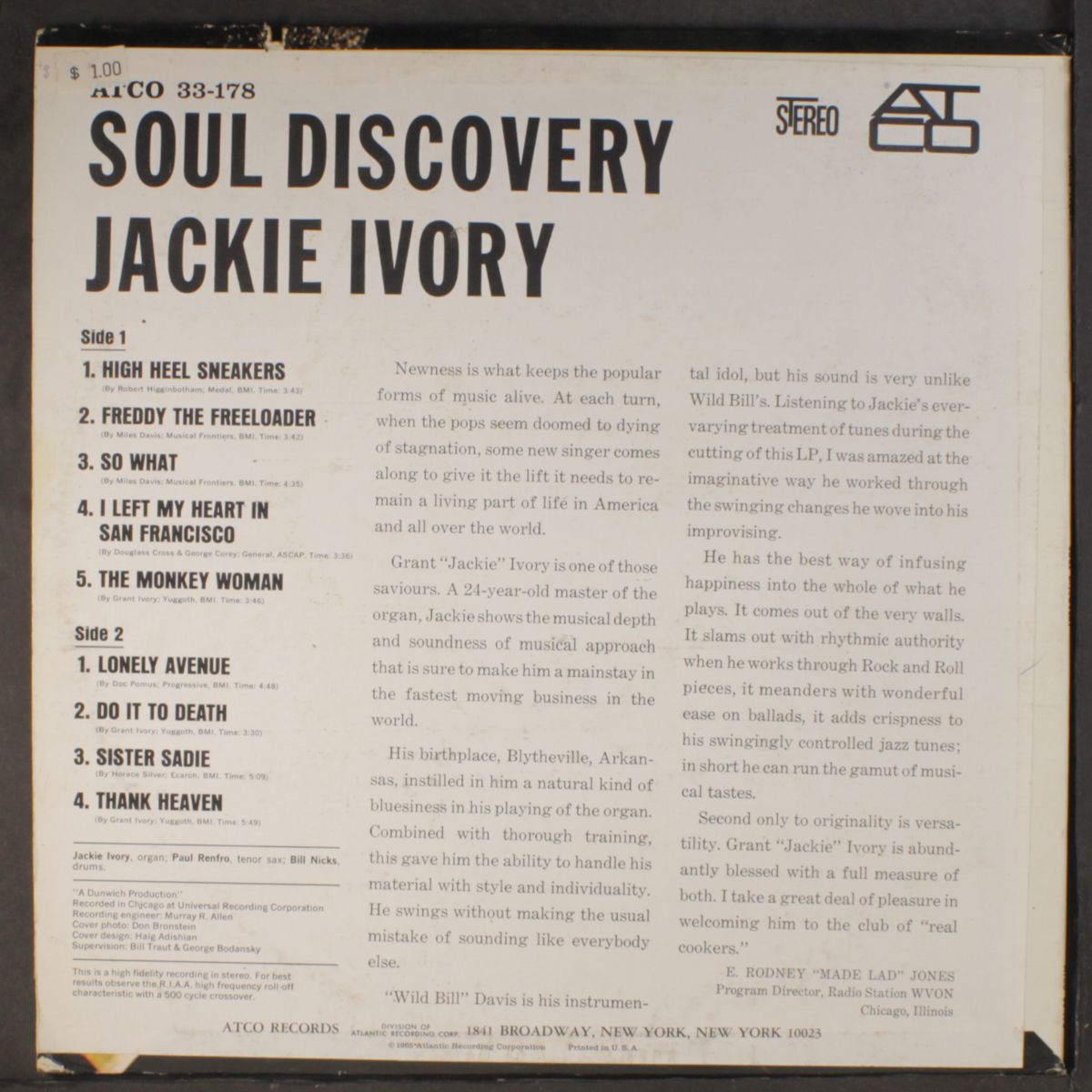 soul discovery by JACKIE IVORY