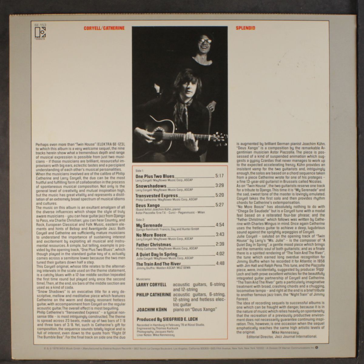 splendid by LARRY CORYELL & PHILIP CATHERINE