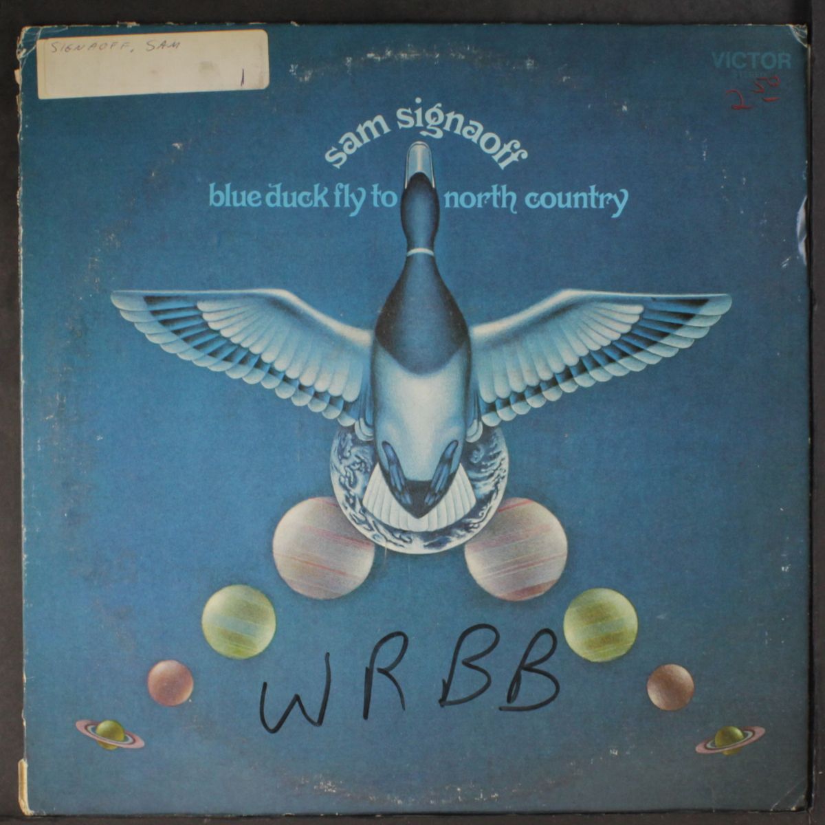 blue duck fly to north country by SAM SIGNAOFF