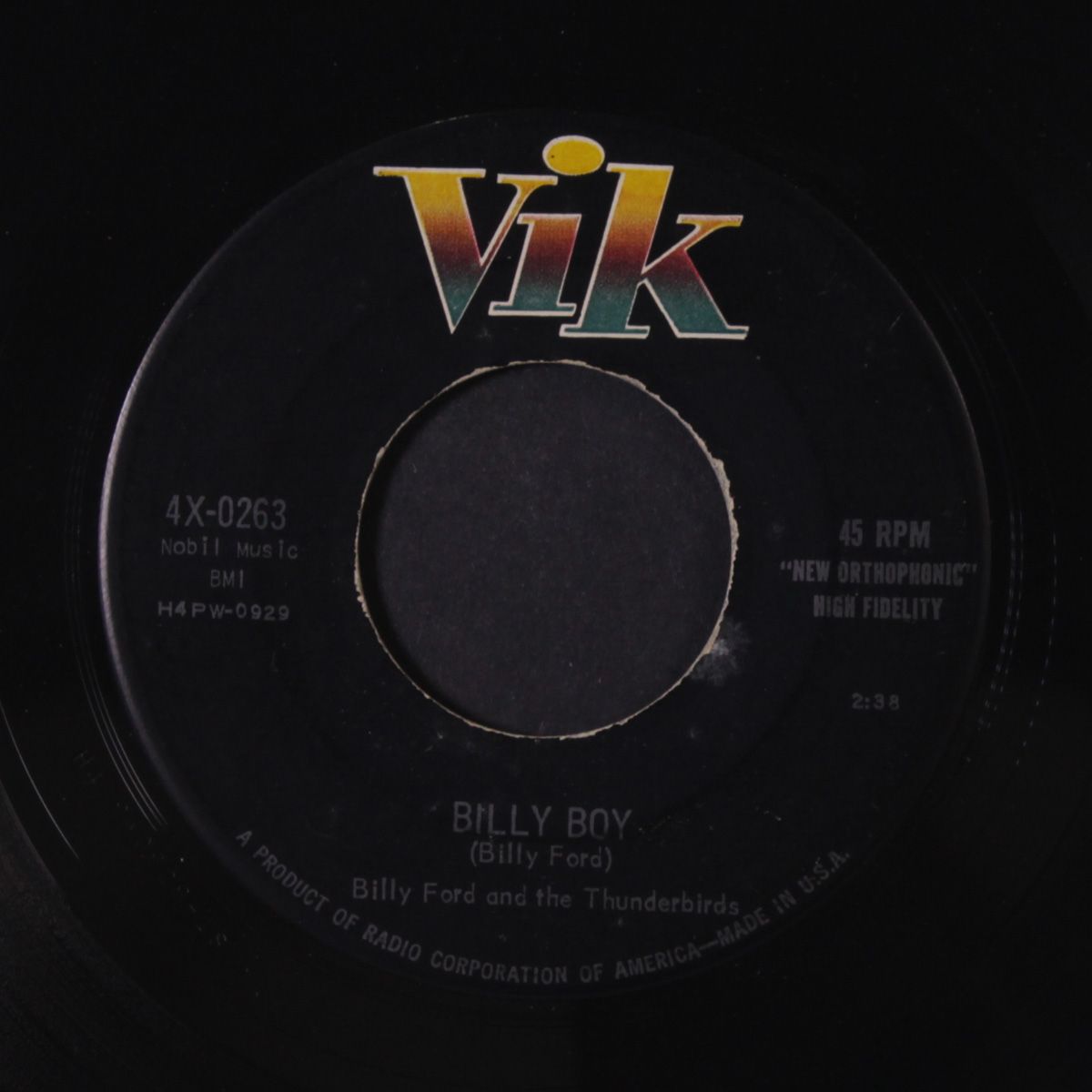 how can i be sure / billy boy by BILLY FORD & THUNDERBIRDS