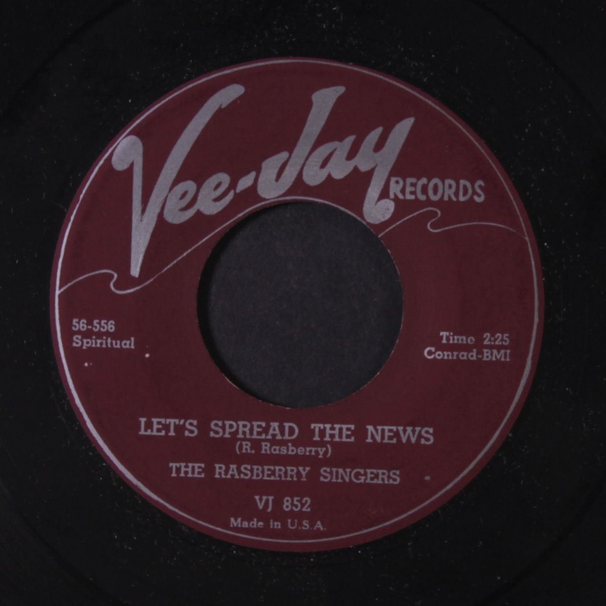 where jesus is the light / let's spread the news by RASBERRY SINGERS
