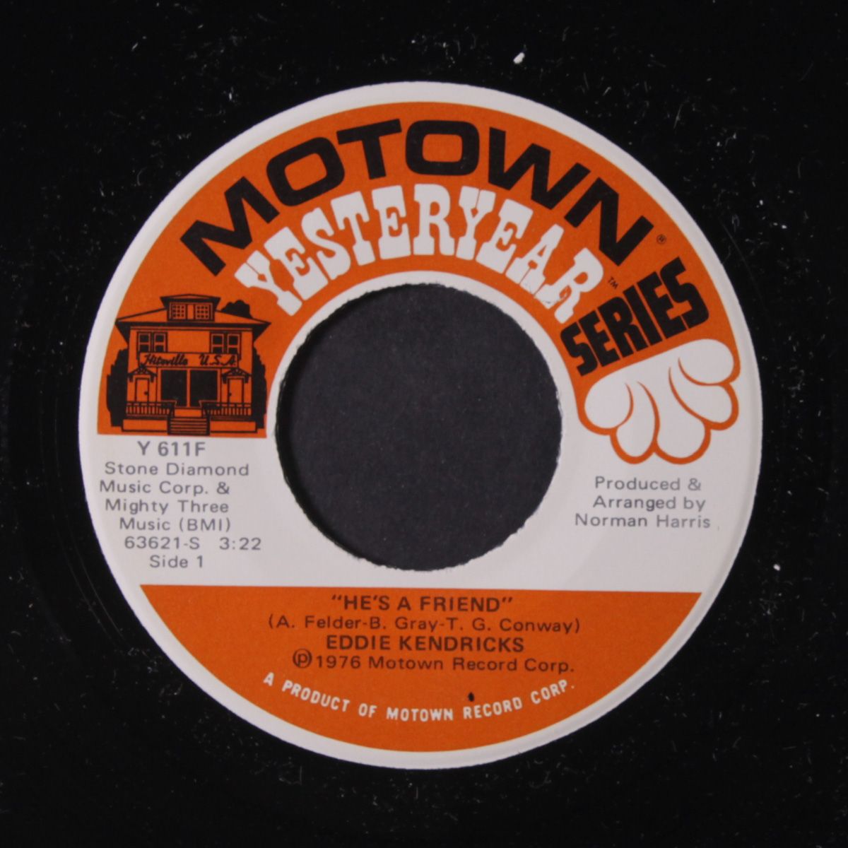 he's a friend / happy by EDDIE KENDRICKS