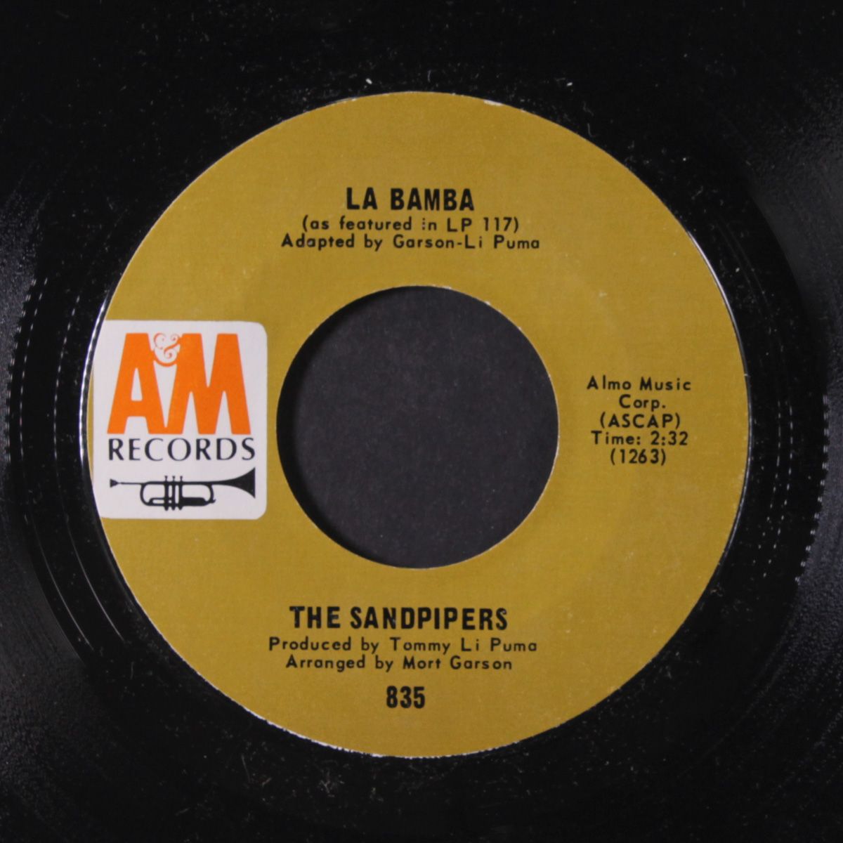 for baby / la bamba by SANDPIPERS