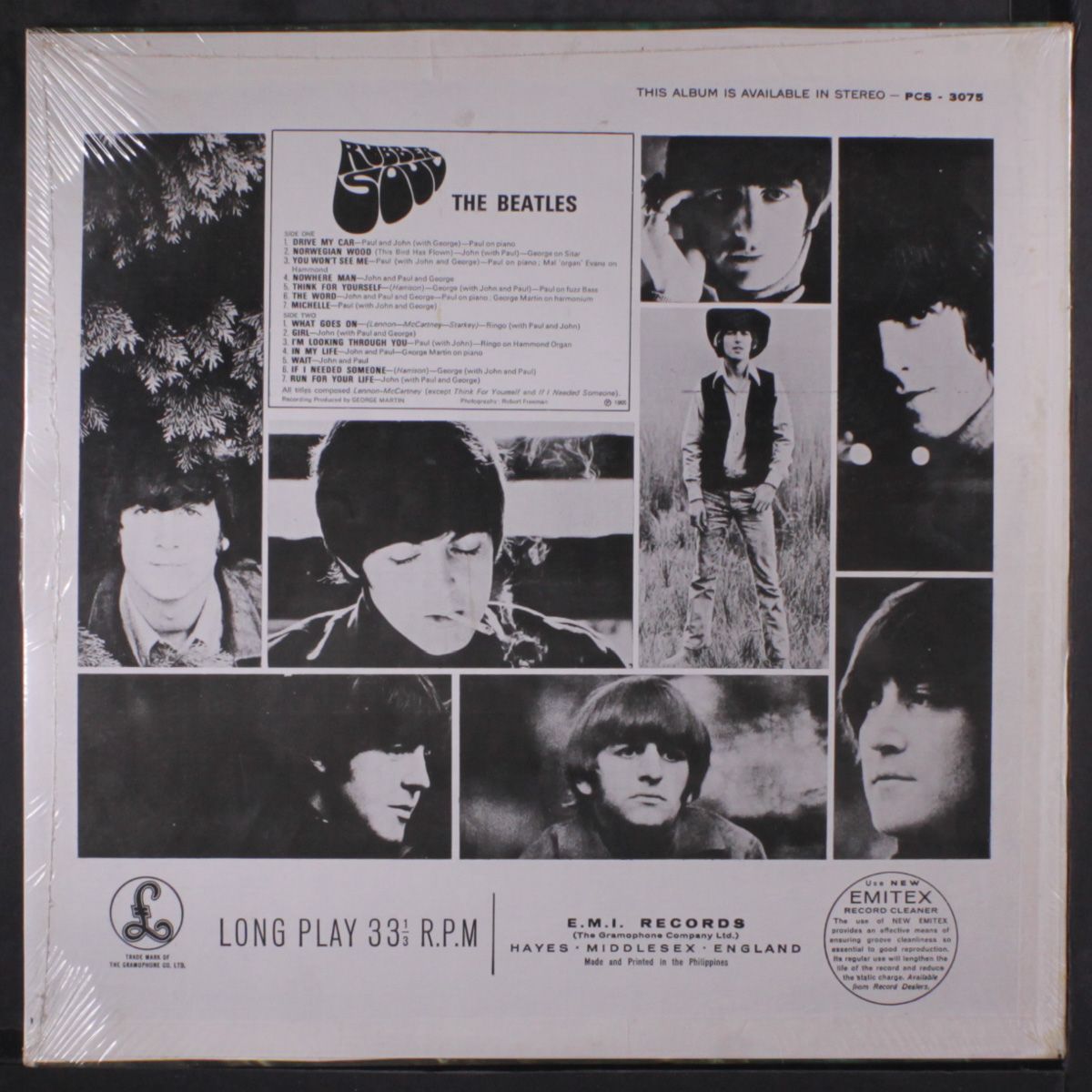 rubber soul by BEATLES