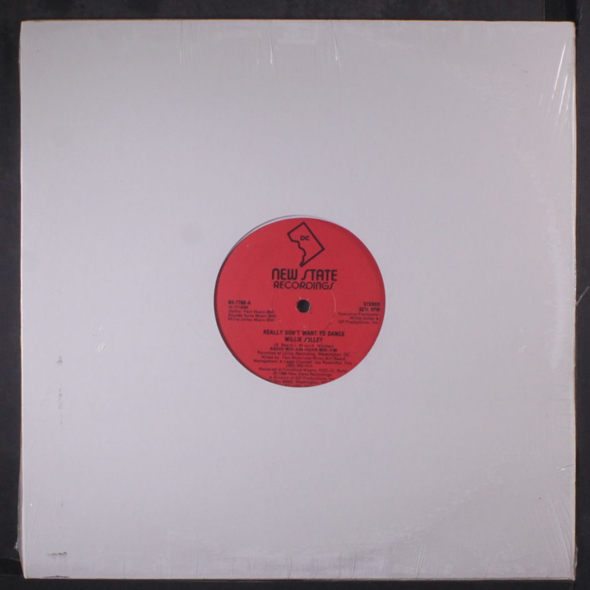 really don't want to dance by WILLIE JOLLEY