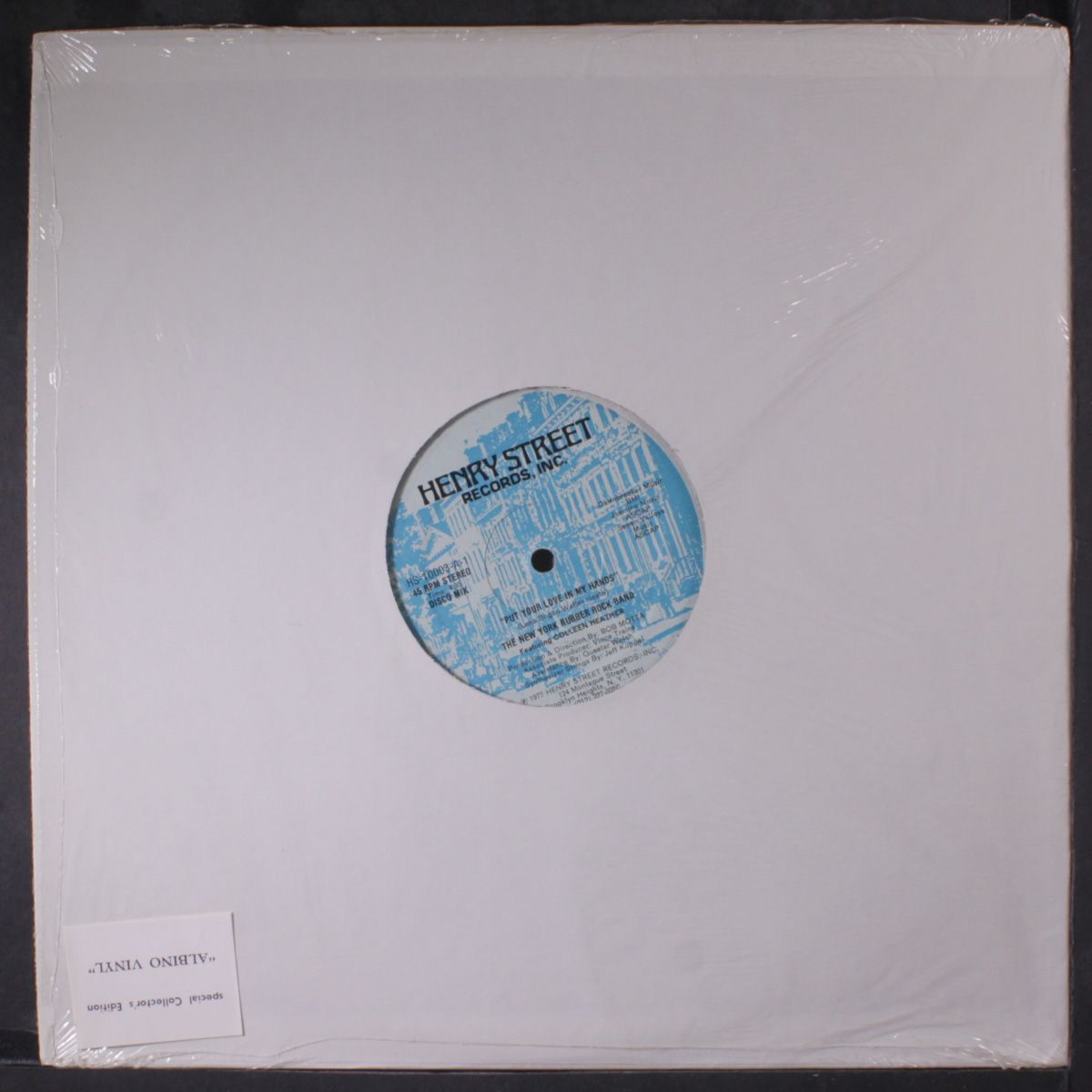 put your love in my hands / peanuts by NEW YORK RUBBER ROCK BAND