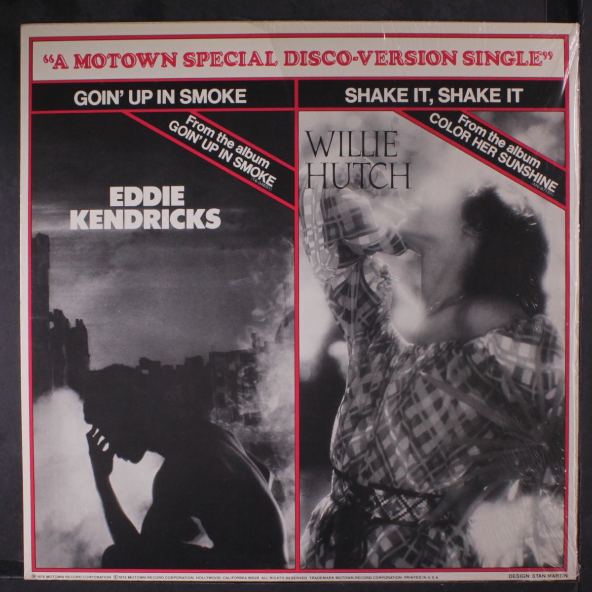 shake it, shake it / goin' up in smoke by WILLIE HUTCH / EDDIE KENDRICKS
